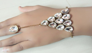 JN Handicraft Alloy Copper Ring Bracelet
