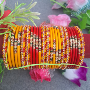 rcl Lac Ruby Gold-plated Bangle Set