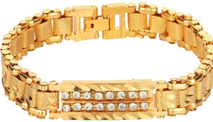 अन्यक्रिस्टल अलॉय पीतल ब्रेसलेट