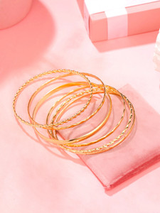 YELLOW CHIMES Alloy Bangle