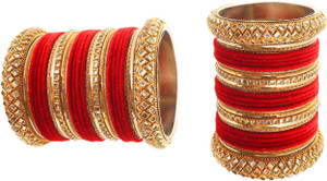Terraband Alloy Crystal Bangle Set