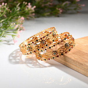 AFAST Metal Enamel Bangle Set