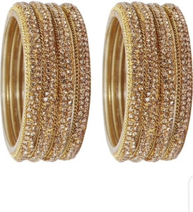 SGN FASHION Glass Bangle Set