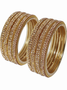 SGN FASHION Glass Bangle Set
