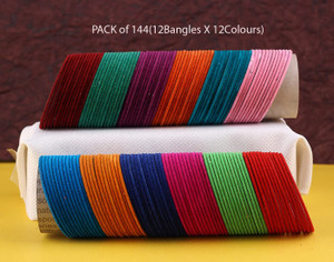 OURVIC Metal Bangle Set