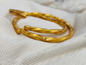 Gorkhastyle Brass Gold-plated Kada