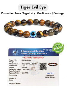 Elite Wrist Crystal, Tiger's Eye, Evil Eye Beads, Agate, Crystal, Jade, Quartz Bracelet