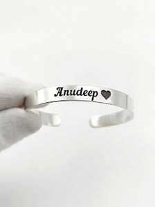 Konigo Brass Silver Bracelet