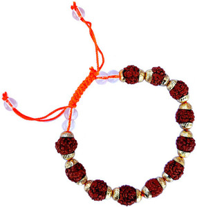 PRIYANSHU NAVRATN Rudraksha Beads Bracelet