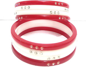 KB Corner Plastic Bangle Set