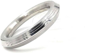 GIGGLE GOODS Stainless Steel Silver Kada