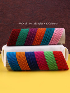 OURVIC Metal Bangle Set