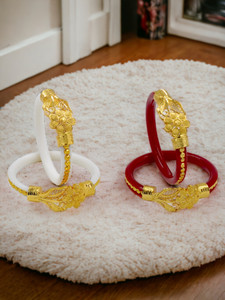 jill fashion Plastic Gold-plated Shakha Pola