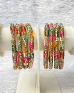 GURU ENTERPRISES Glass Bangle Set