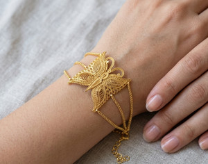 MSN Alloy Gold-plated Armlet