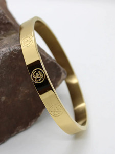G K ENTERPRISE Metal, Leather Kada