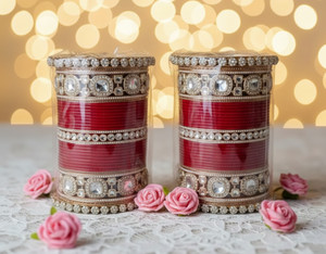 V Rangnath Bangle Store Plastic Cubic Zirconia Chudas