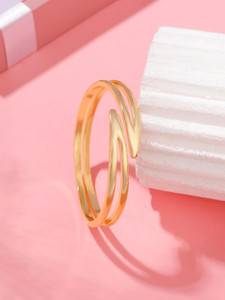 YELLOW CHIMES Metal Copper Kada