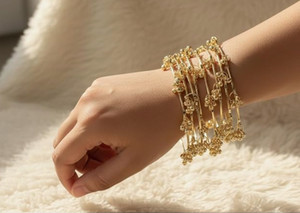 R SAURABH Metal Bangle