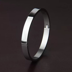 Heer Collection Stainless Steel Titanium Kada