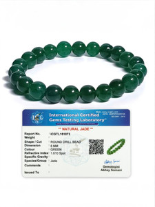 Crystal And shades Green Jade Beads, Agate, Crystal, Jade, Quartz Bracelet