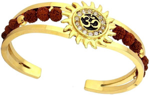 J S Imitation Jewellery Brass Gold-plated Kada