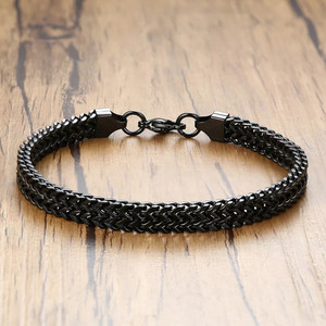 Fashion Frill Stainless Steel Silver Bracelet