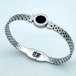 MEENAZ Metal, Brass, Mother of Pearl, Alloy, Steel, Stainless Steel Gold-plated Bracelet