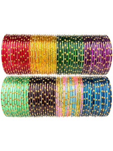 VAKANGAN Glass Bangle Set