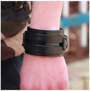 Jewelgenics Leather Bracelet