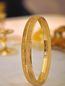 Jewels Kafe Brass Gold-plated Kada