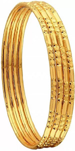 AFJ GOLD Copper Gold-plated Bangle Set