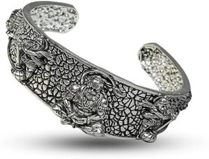 MK Gallery Brass Silver Kada