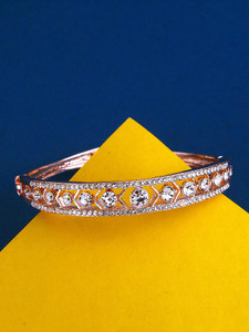 YELLOW CHIMES Copper Crystal Copper Bracelet