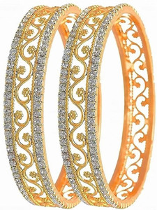 AFJ GOLD Copper Gold-plated Bangle Set