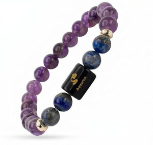 VIBESLE Stone, Crystal Beads Bracelet