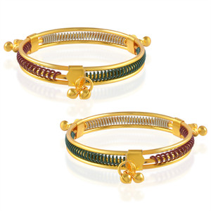 RN Brass Gold-plated Kada