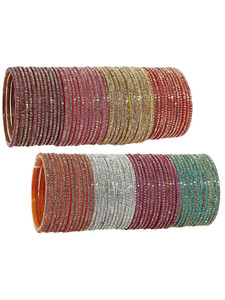 NMII Glass Bangle Set