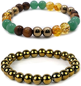 EarthMined Pyrite Agate Bracelet