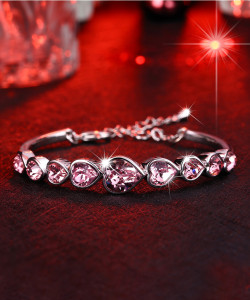 YELLOW CHIMES Alloy Crystal Bracelet