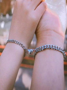 Fashion Frenzy Stainless Steel Bracelet Set Pack of 2 - Image 4