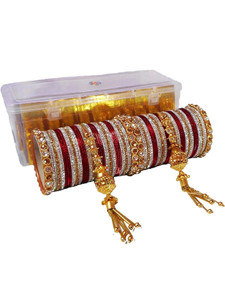 RENOY Metal Zircon Bangle Set