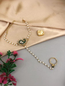 Om jewels Alloy Gold-plated Ring Bracelet