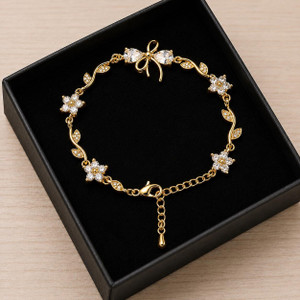 MySty Brass Cubic Zirconia Bracelet - Image 6