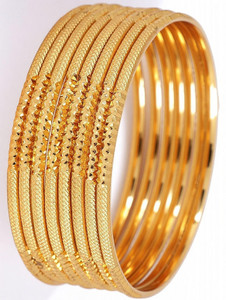 SGN FASHION Brass Bangle Set