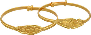 memoir Brass Gold-plated Kada