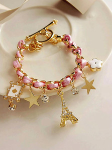 Vembley Alloy Gold-plated Bracelet