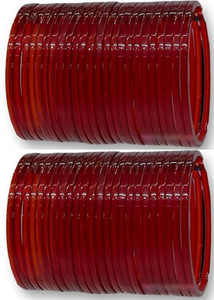 ZUMKAA Glass Bangle Set