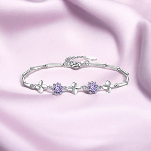 Nilu's Collection Copper, Alloy Sterling Silver Bracelet