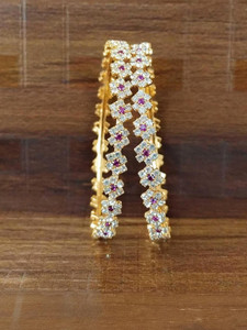 AFJ GOLD Copper Gold-plated Kada